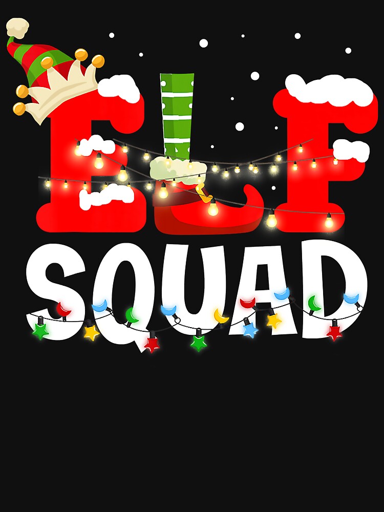 Elf Squad Funny Family Christmas Matching Pajamas by SethFrancis37 T-Shirts, Hoodie, Sweatshirt | BlankRebels.com (Image 3)