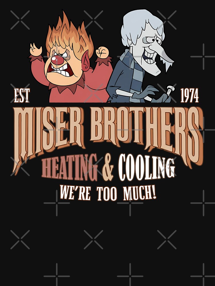 Retro Miser Brothers Heating and Cooling by Darkifun