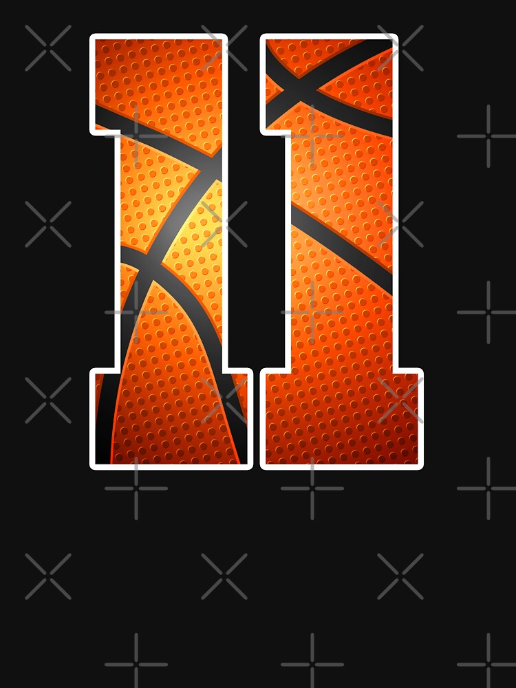 Basketball Birthday 11 Sports Number Eleven Design by JRRTs T-Shirts, Hoodie, Sweatshirt | BlankRebels.com (Image 3)