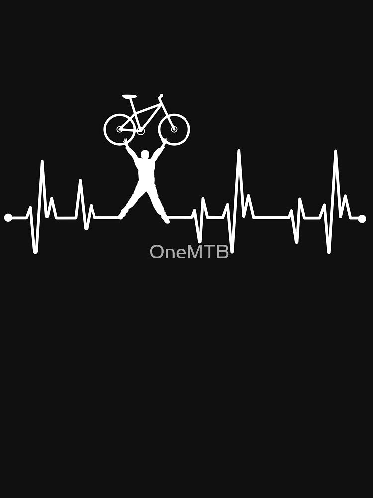 Mountain Biking Heartbeat for Mountain Bikers by OneMTB T-Shirts, Hoodie, Sweatshirt | BlankRebels.com (Image 3)