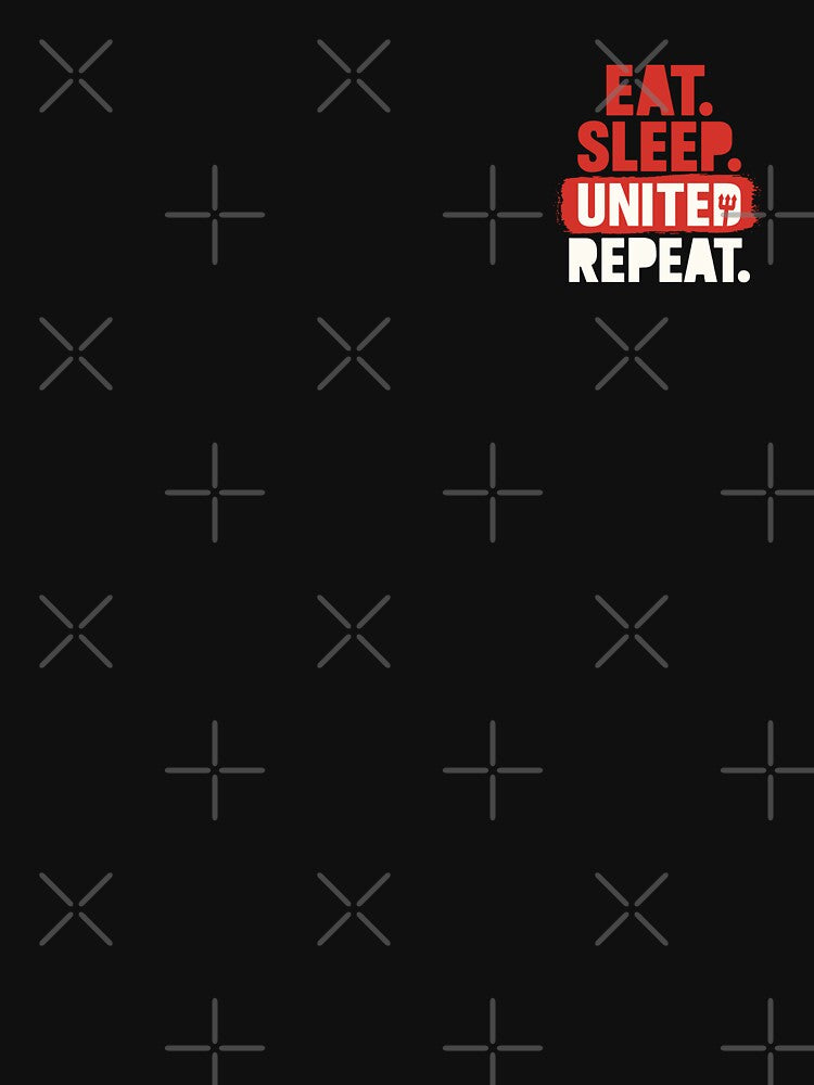 Eat Sleep United Repeat by abihooper