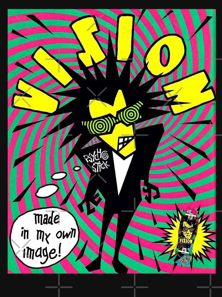 Vision Psycho Stick by stayrad T-Shirts, Hoodie, Sweatshirt | BlankRebels.com (Image 3)