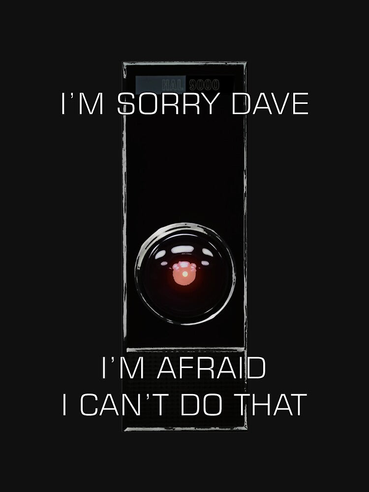 I'm Sorry Dave by marlf T-Shirts, Hoodie, Sweatshirt | BlankRebels.com (Image 3)