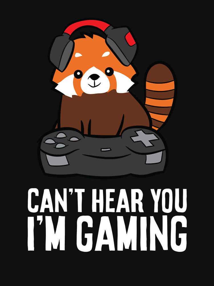 Red Panda Gaming Can'T Hear You I'M Gaming Red Panda T-Shirts, Hoodie, Sweatshirt