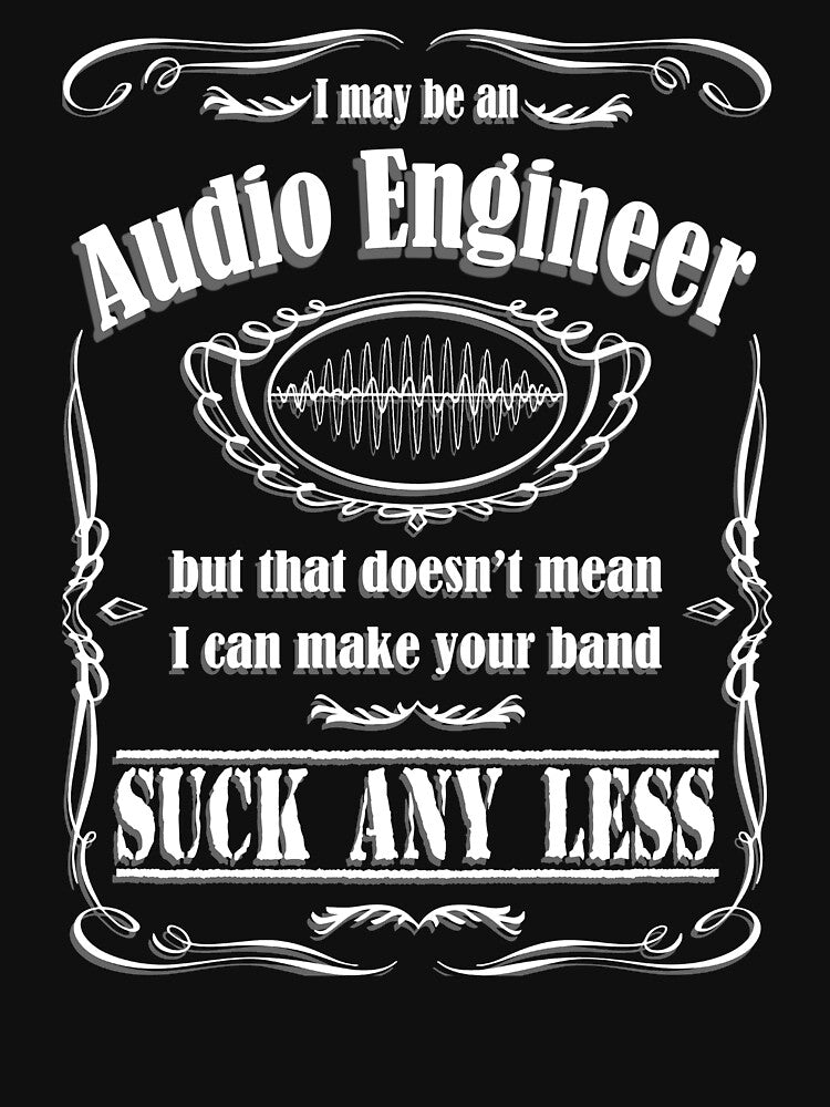 Audio Engineer Band Recording Studio by ktmaem T-Shirts, Hoodie, Sweatshirt | BlankRebels.com (Image 3)