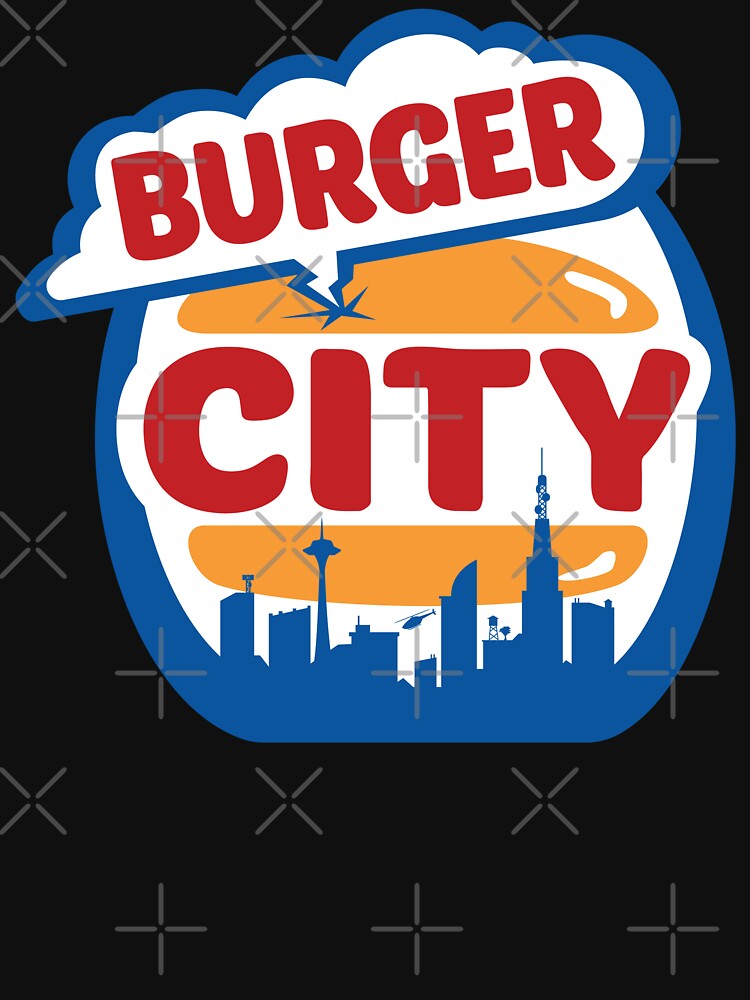 Burger CITY instead of Town by Rzera- T-Shirts, Hoodie, Sweatshirt | BlankRebels.com (Image 3)