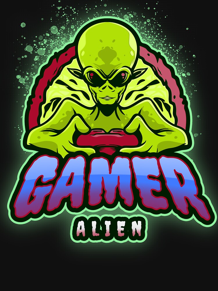 THE GAMER ALIEN by MJ96-PRO T-Shirts, Hoodie, Sweatshirt | BlankRebels.com (Image 3)