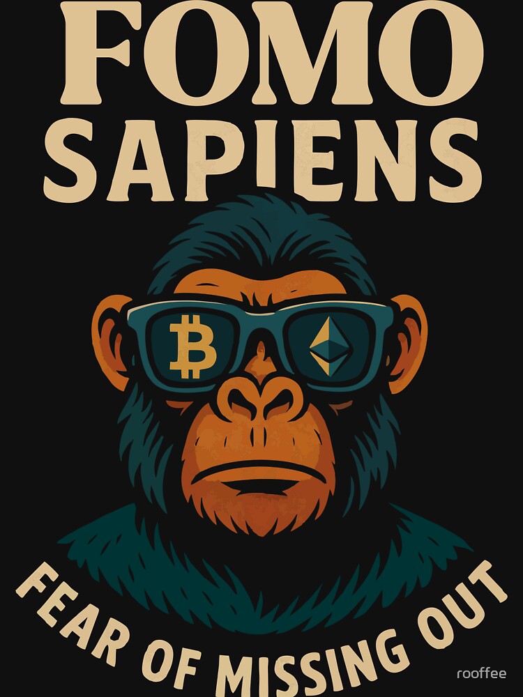 FOMO SAPIENS – Crypto Ape Evolution by rooffee T-Shirts, Hoodie, Sweatshirt | BlankRebels.com (Image 3)