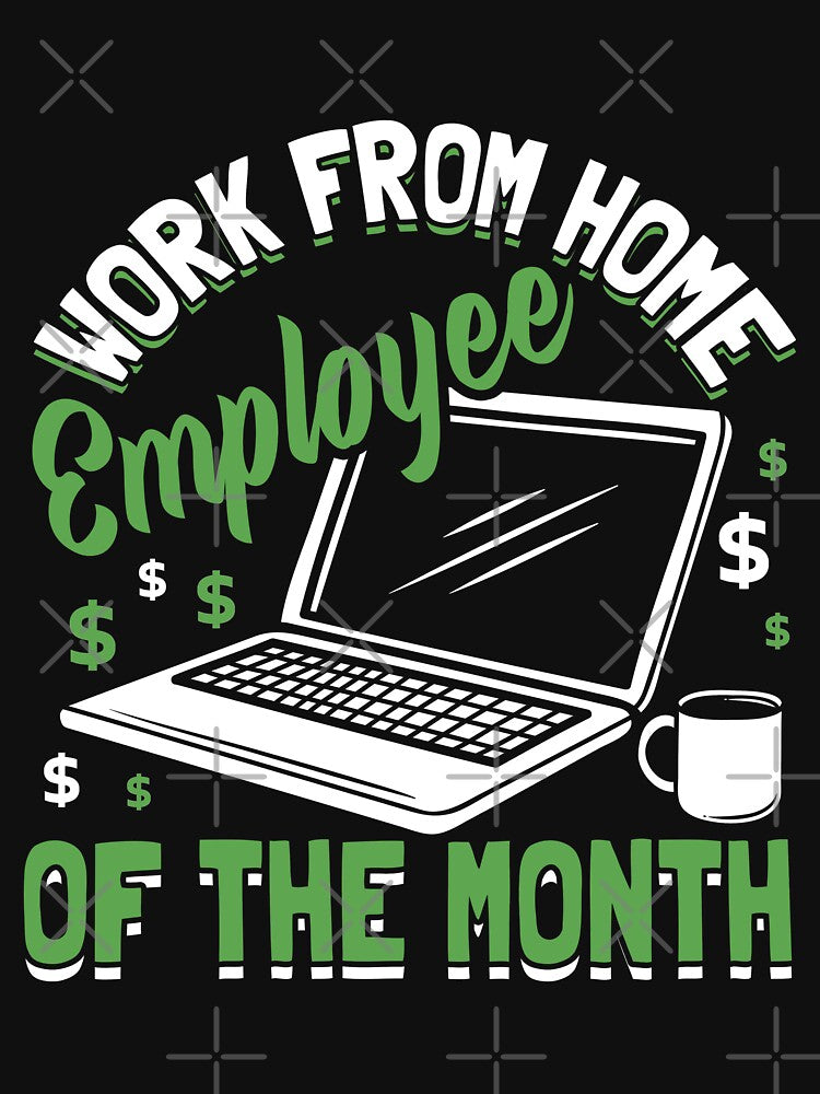 Work From Home Employee Of The Month by giftsbyminuet