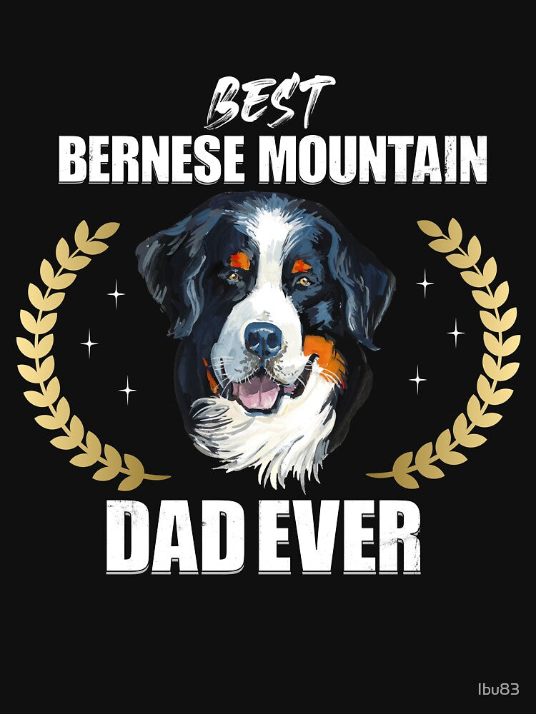 Best Bernese Mountaind Dad Ever - Bernese Mountain by Ibu83 T-Shirts, Hoodie, Sweatshirt | BlankRebels.com (Image 3)