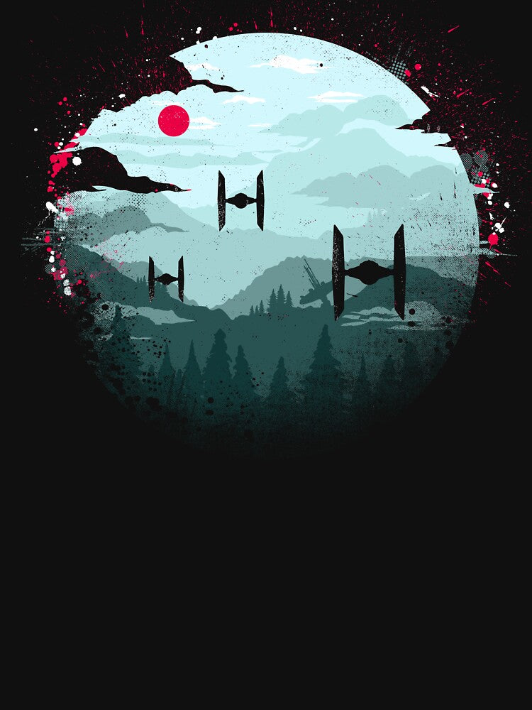 Tie Fighters At Dawn by therocketman T-Shirts, Hoodie, Sweatshirt | BlankRebels.com (Image 3)