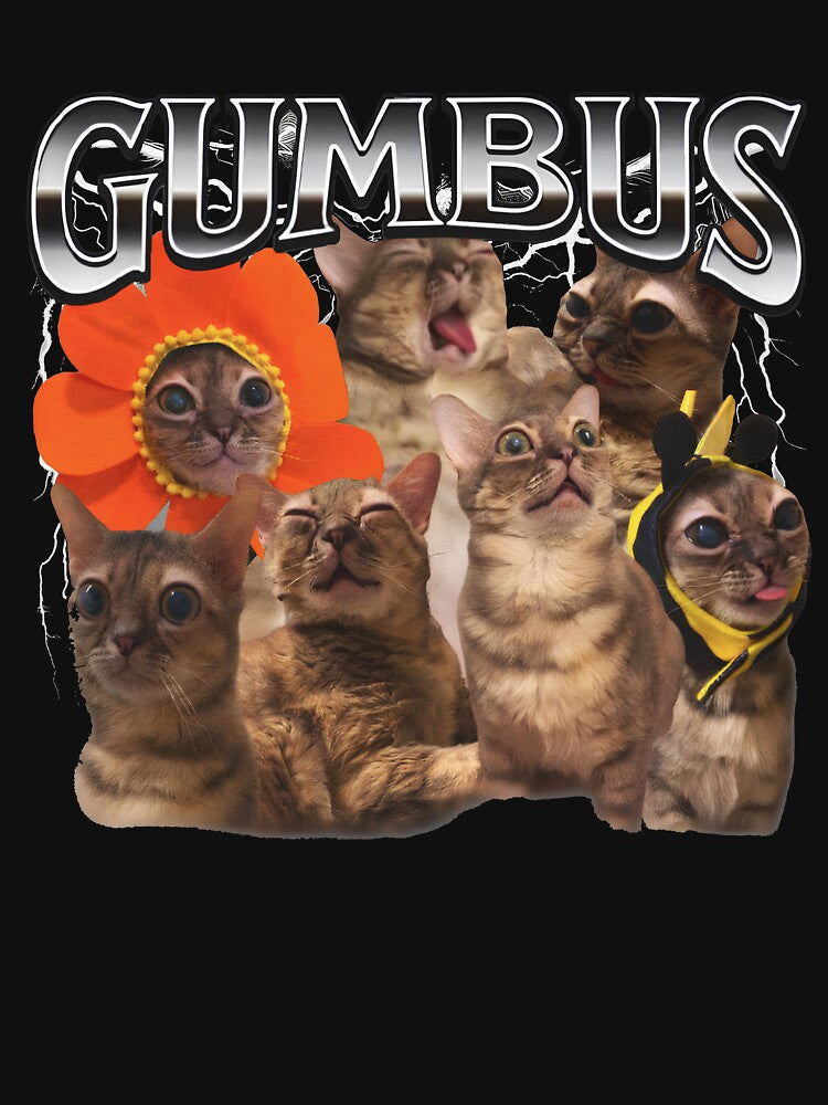 Gumbus Cat Funny Meme by ShawnConnor T-Shirts, Hoodie, Sweatshirt | BlankRebels.com (Image 3)