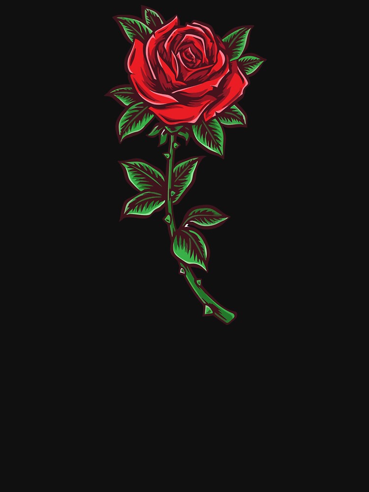 floral rose by zaher97 T-Shirts, Hoodie, Sweatshirt | BlankRebels.com (Image 3)