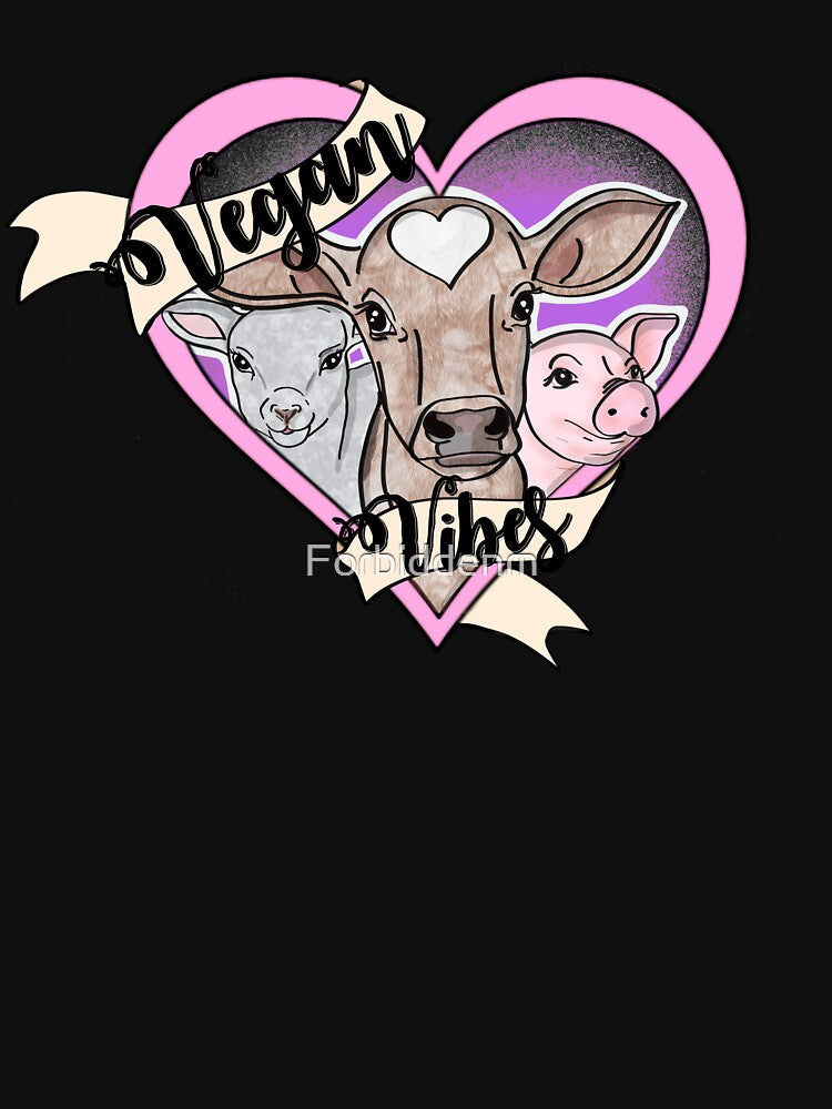 Vegan vibes by Forbiddenm T-Shirts, Hoodie, Sweatshirt | BlankRebels.com (Image 3)