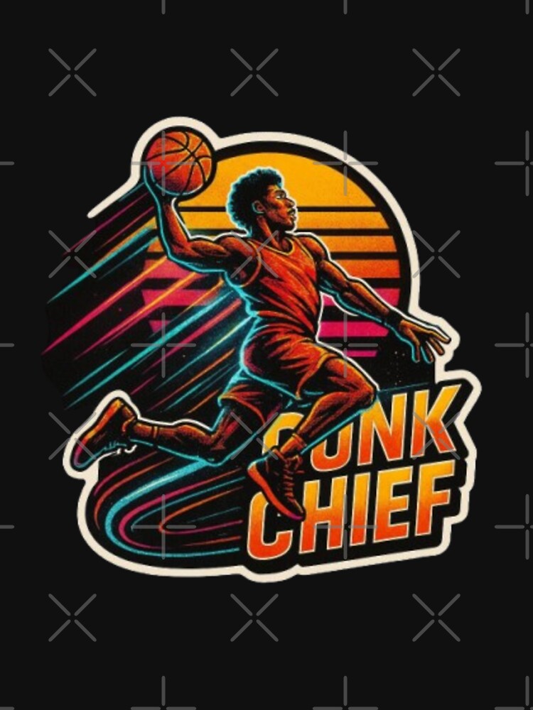 Dunk Chief 2 – Basketball Player Gift | Slam Dunk, Streetball, Basketball Fan, Basketball Life Design by... (Image 3)