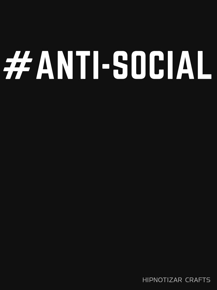 EAT SLEEP HURDLES REPEAT  "#ANTI-SOCIAL" sarcastic quote sticker [P-Q 135B][790] by HIPNOTIZAR  CRAFTS... (Image 3)