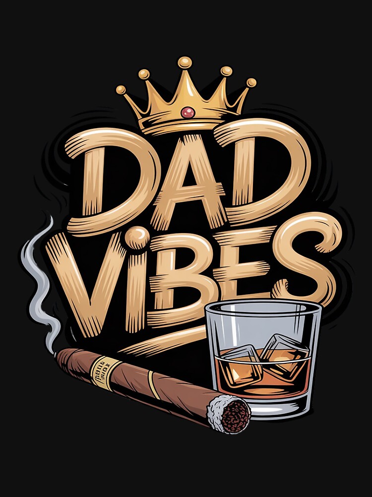 Dad Vibes  Father's Day by Bstilablhot T-Shirts, Hoodie, Sweatshirt | BlankRebels.com (Image 3)