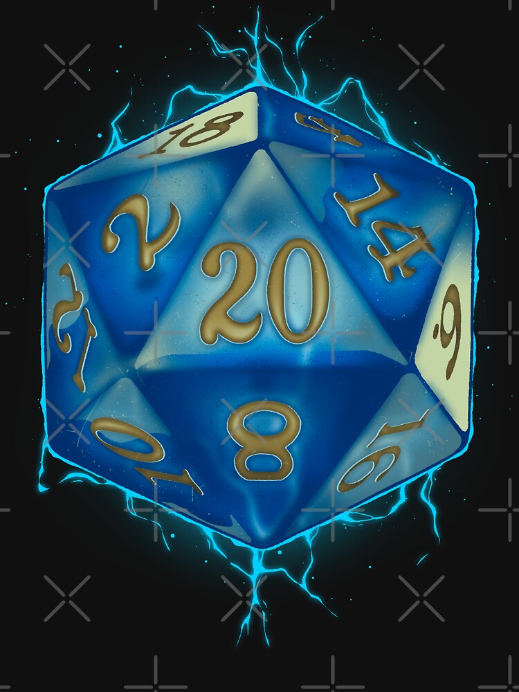 Magic Dice Sapphire by Getsousa T-Shirts, Hoodie, Sweatshirt | BlankRebels.com (Image 3)