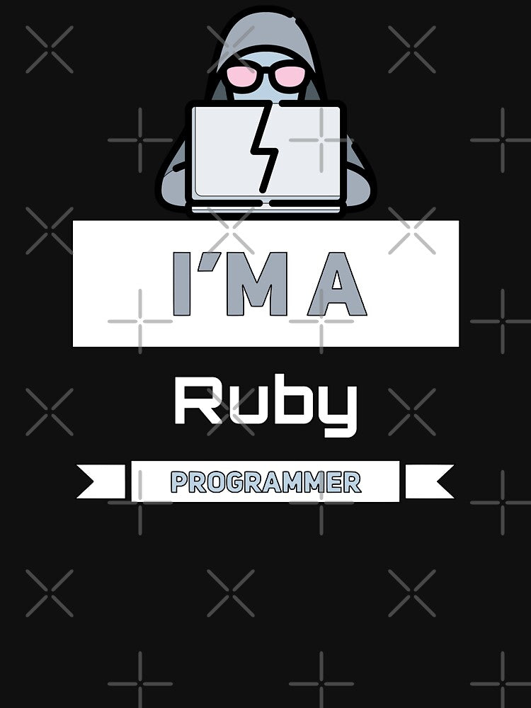 I'm a Ruby Programmer (color white) by Stornu2Ruedas T-Shirts, Hoodie, Sweatshirt | BlankRebels.com (Image 3)