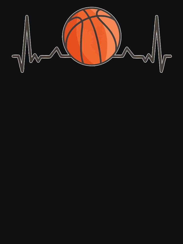 Basketball heartbeat by zaher97 T-Shirts, Hoodie, Sweatshirt | BlankRebels.com (Image 3)