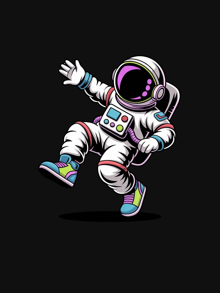 Hip-Hop Dance Astronaut – Breakdancing Space Explorer Design by ColorSplash123 T-Shirts, Hoodie, Sweatshirt (Image 3)