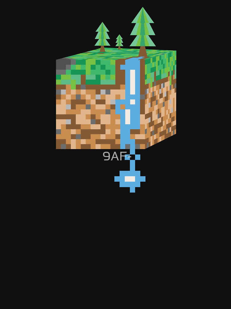 FLOOD PIXEL WORLD by 9AF- T-Shirts, Hoodie, Sweatshirt | BlankRebels.com (Image 3)