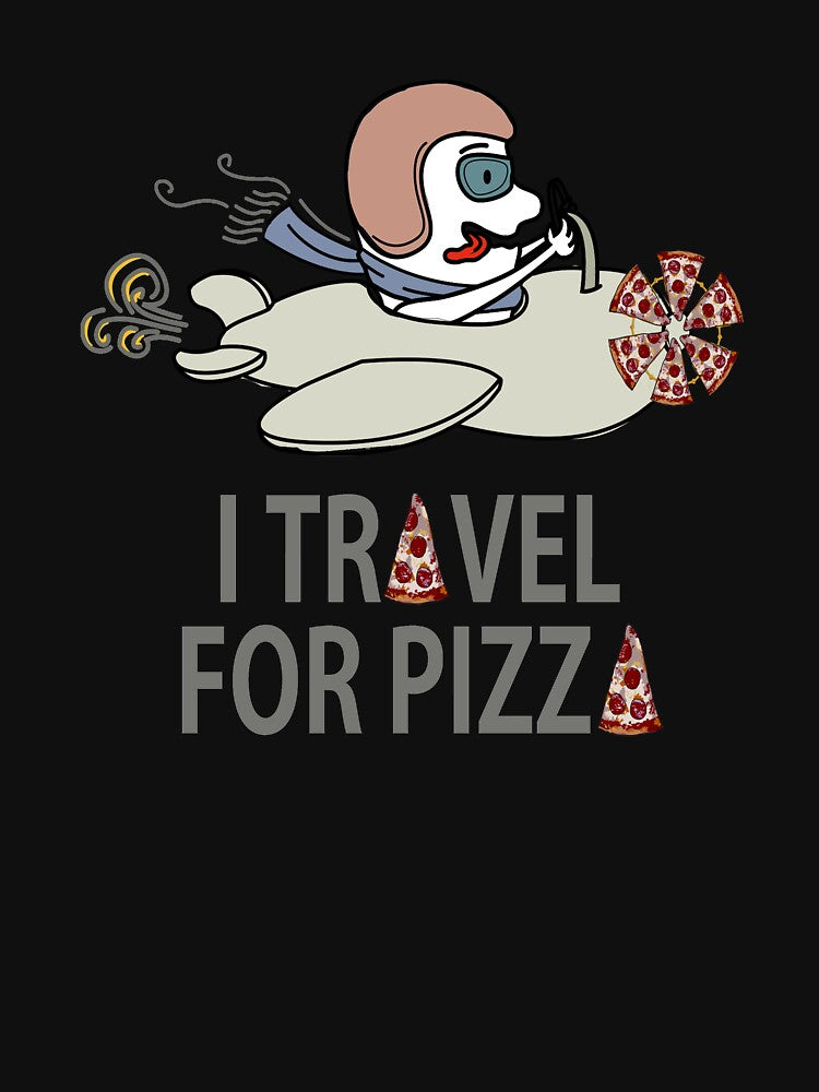 I Travel For Pizza by thersant T-Shirts, Hoodie, Sweatshirt | BlankRebels.com (Image 3)
