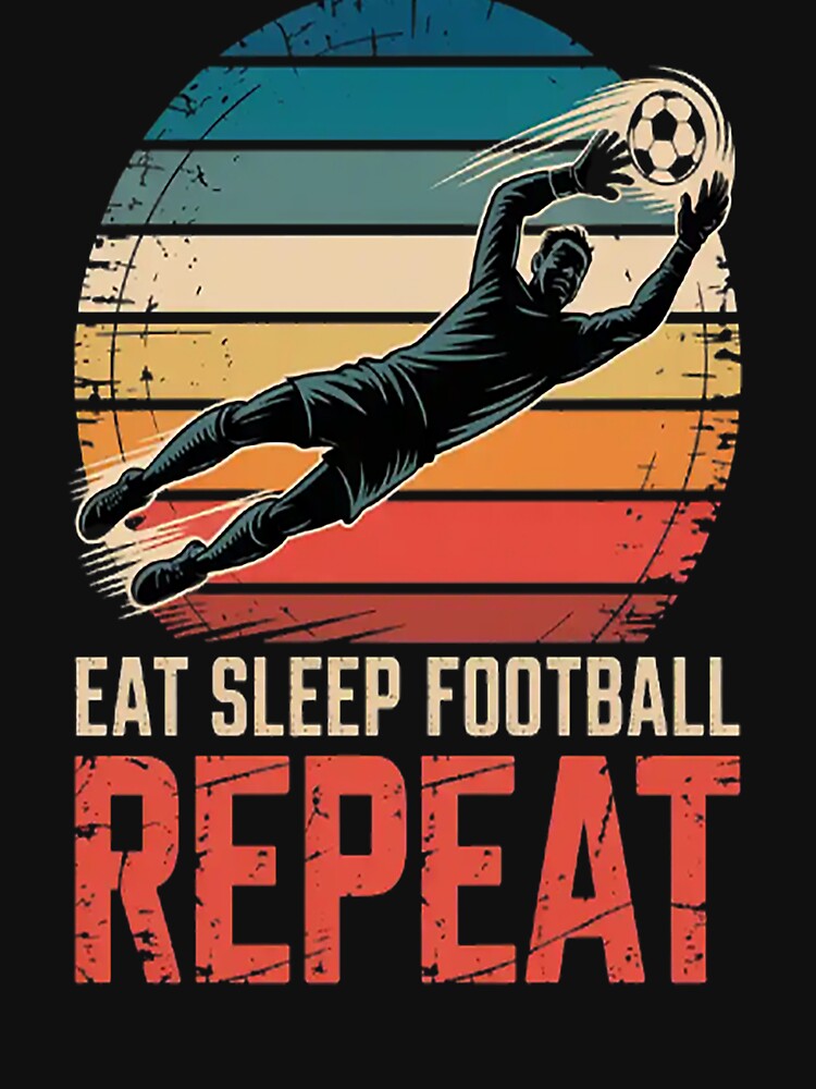 Eat Sleep Football Repeat by brinbotty