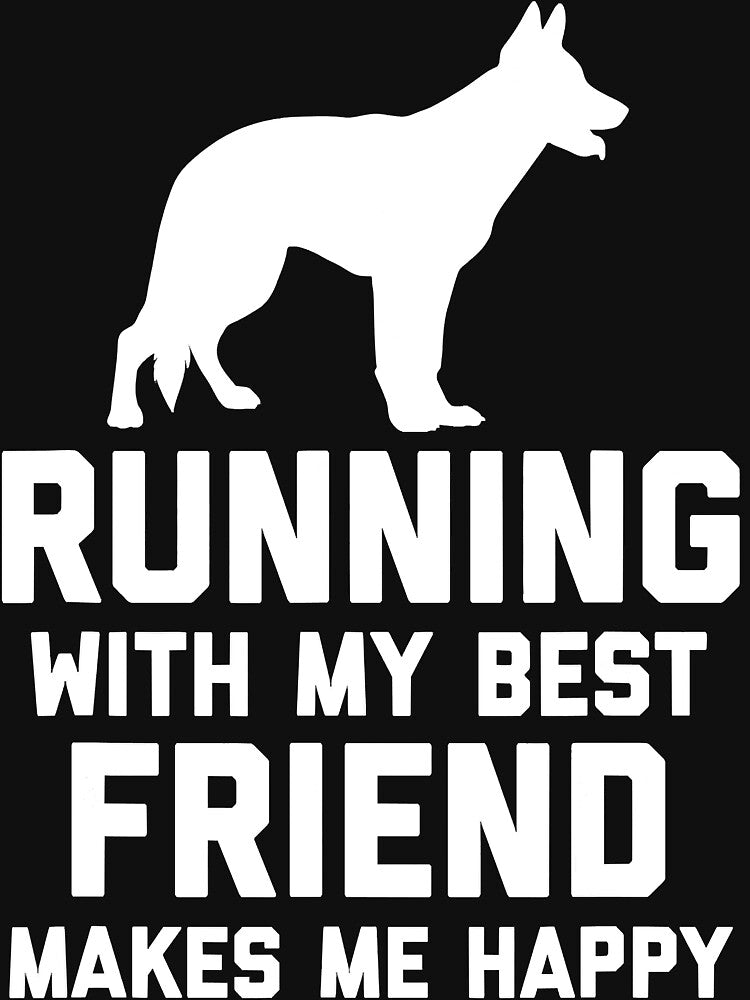 German Shepherd Running - Runners Dog by JohnnyBench73 T-Shirts, Hoodie, Sweatshirt | BlankRebels.com (Image 3)