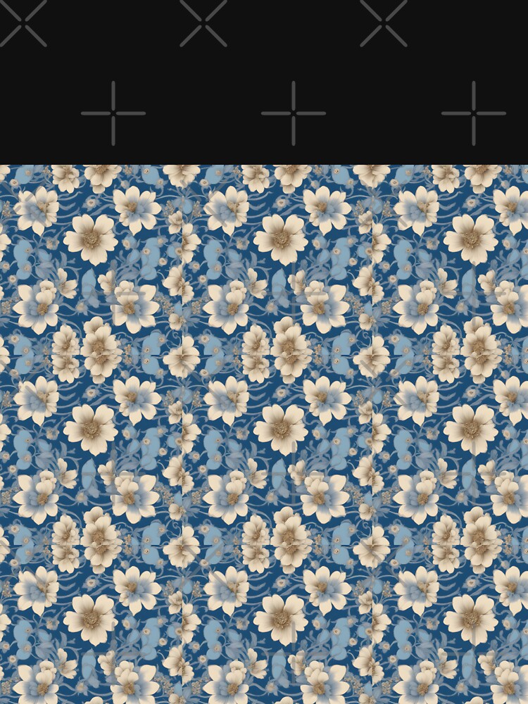 Blue Dropmore flower by LaTostada1 T-Shirts, Hoodie, Sweatshirt | BlankRebels.com (Image 3)