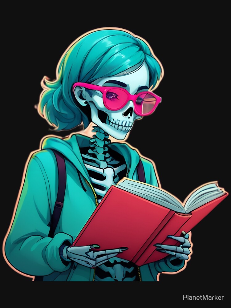Preppy Nerd Skeleton by PlanetMarker