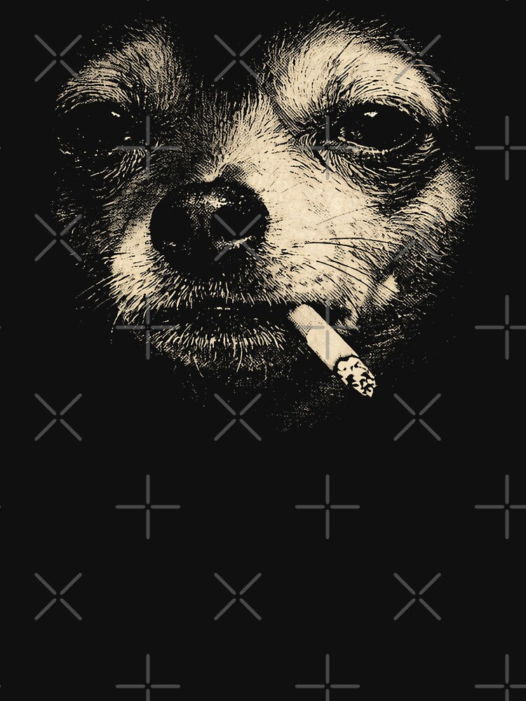 Funny Smoking Chihuahua by SanipepaVase T-Shirts, Hoodie, Sweatshirt | BlankRebels.com (Image 3)