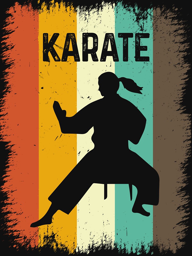 Karate Vintage by ClothingMO2 T-Shirts, Hoodie, Sweatshirt | BlankRebels.com (Image 3)
