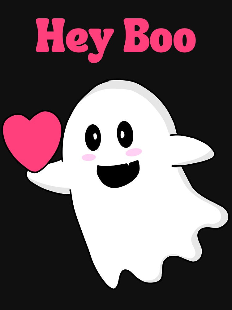 Hey Boo! by HappyEverAfters T-Shirts, Hoodie, Sweatshirt | BlankRebels.com (Image 3)