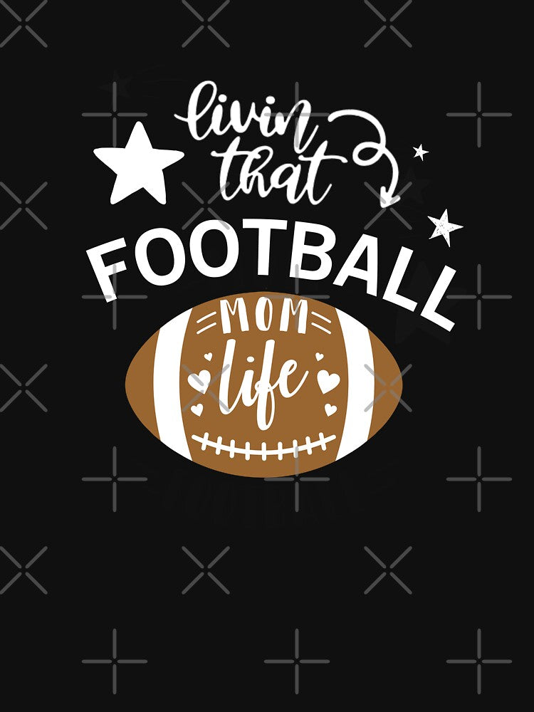 livin that football mom life by ayyoubelse T-Shirts, Hoodie, Sweatshirt | BlankRebels.com (Image 3)