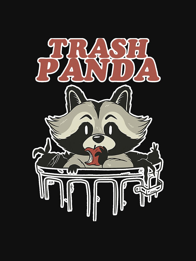Retro Trash Panda Funny Raccoon by SkyCloudBlue T-Shirts, Hoodie, Sweatshirt | BlankRebels.com (Image 3)