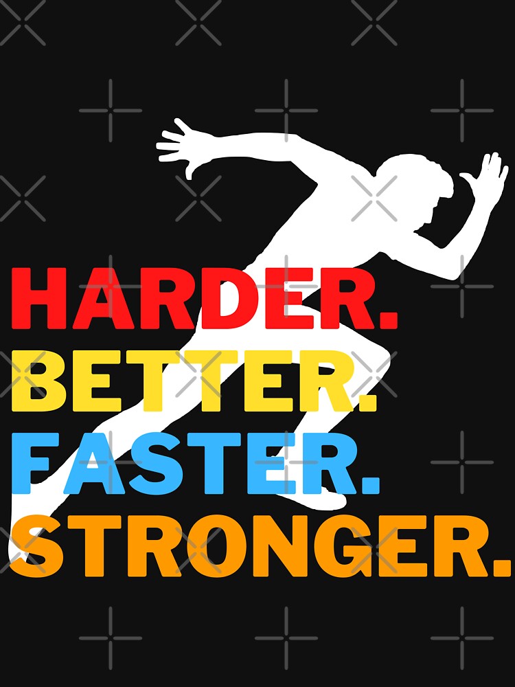 Workout- Harder. Better. Faster. Stronger. by PurpleWay T-Shirts, Hoodie, Sweatshirt | BlankRebels.com (Image 3)
