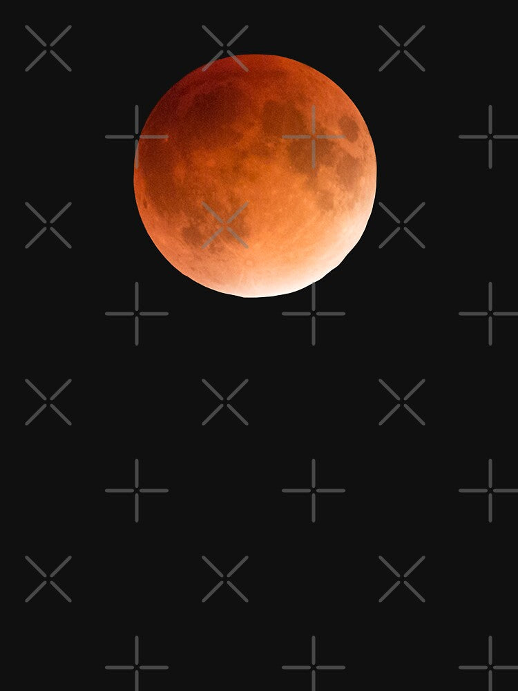 Solar Ellipse Orange Moon by daphsam T-Shirts, Hoodie, Sweatshirt | BlankRebels.com (Image 3)