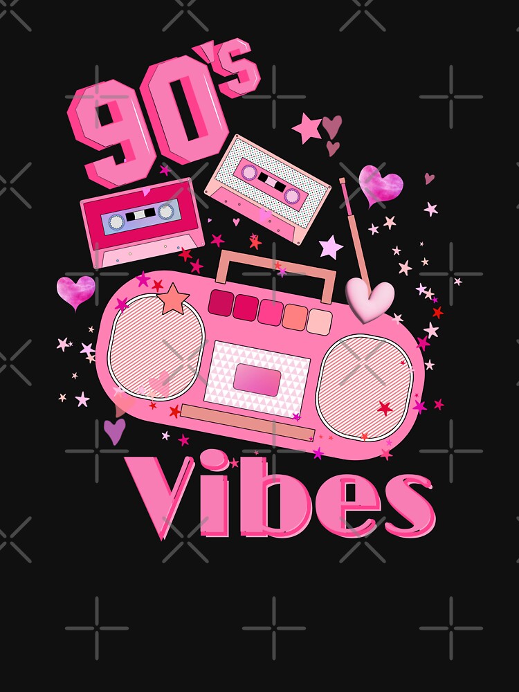 Retro 90s Vibes Music by HappyLifeCreate T-Shirts, Hoodie, Sweatshirt | BlankRebels.com (Image 3)
