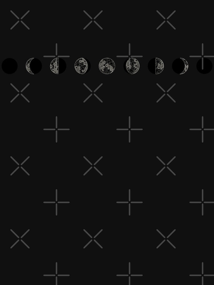 New Moon phases lunar phase full moon eclipse by helloinnerbeing T-Shirts, Hoodie, Sweatshirt | BlankRebels.com (Image 3)