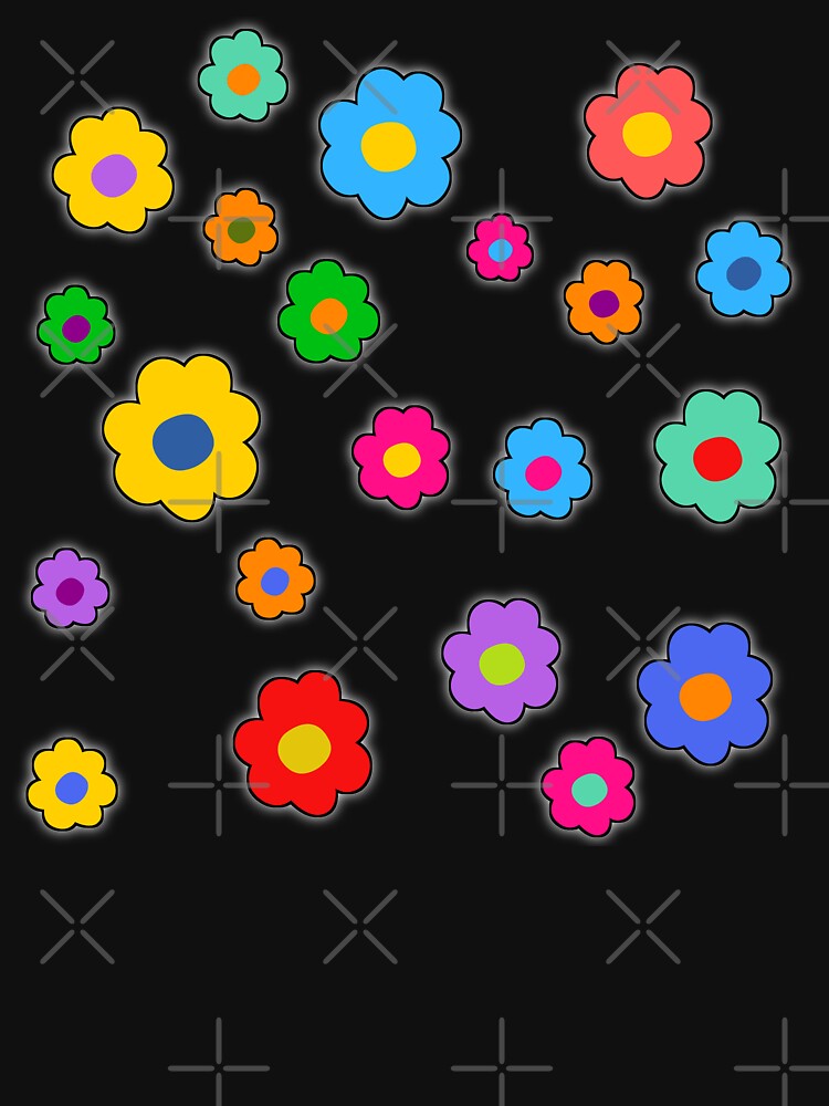 Classic Kidcore Flowers by SYNTASTIC T-Shirts, Hoodie, Sweatshirt | BlankRebels.com (Image 3)