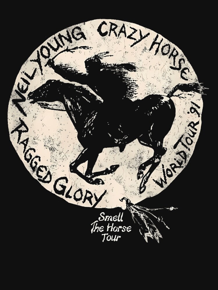Neil Young Crazy Horse World Tour Tragged Glory by Rafsanmaster T-Shirts, Hoodie, Sweatshirt | BlankRebels.com (Image 3)