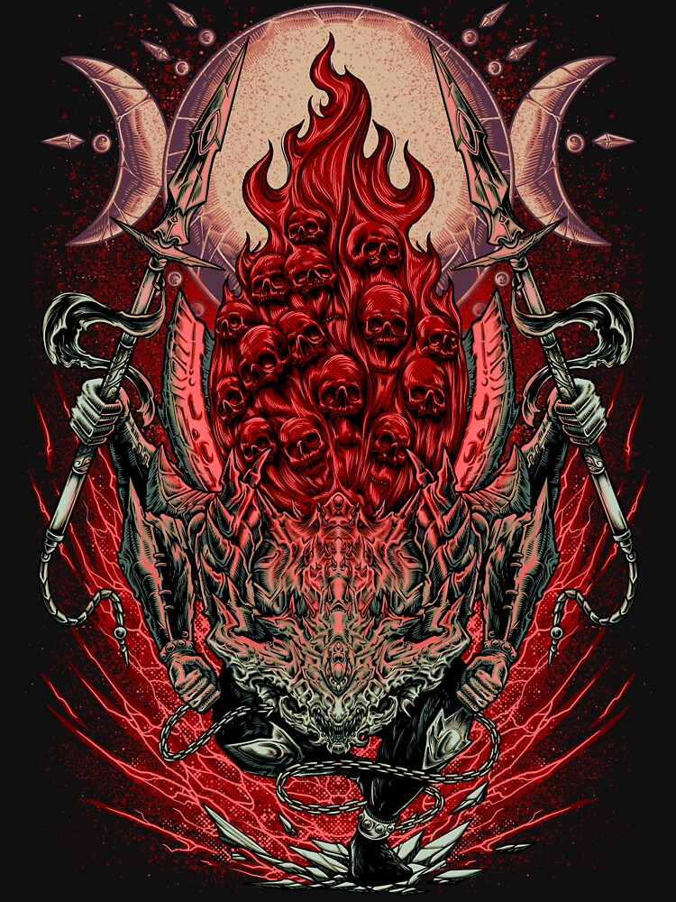 Hellish Soul by ANONE-CLOTH T-Shirts, Hoodie, Sweatshirt | BlankRebels.com (Image 3)