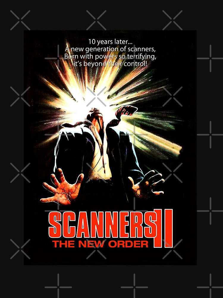 Scanners 2 The New Order Halloween Horror movie scifi film by ScannersTuyenHo T-Shirts, Hoodie, Sweatshirt (Image 3)