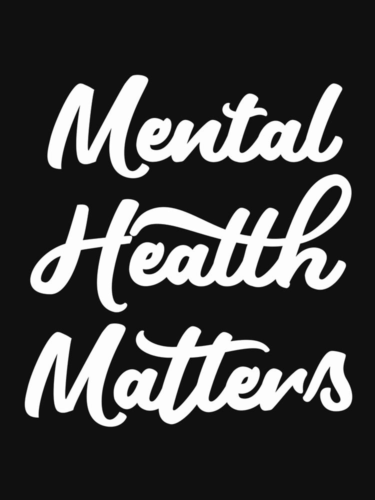 Mental Health Matters  Typography by DucNghia T-Shirts, Hoodie, Sweatshirt | BlankRebels.com (Image 3)