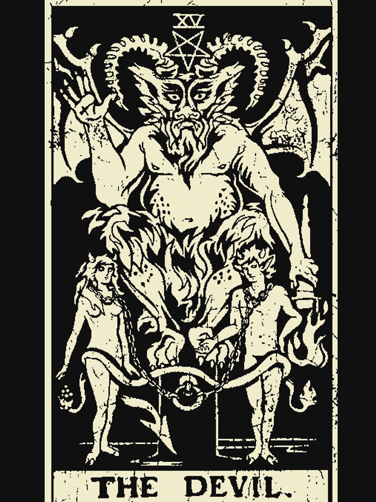 Tarot Devil by Sculptlev46 T-Shirts, Hoodie, Sweatshirt | BlankRebels.com (Image 3)