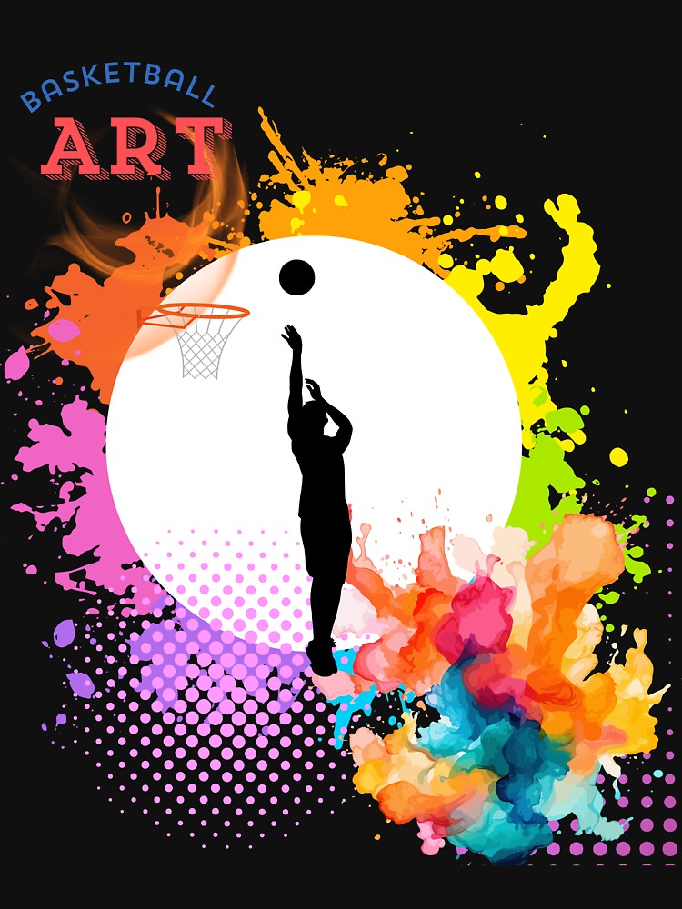 Basketball Art T-Shirts by paknapat Hoodie, Sweatshirt | BlankRebels.com (Image 3)