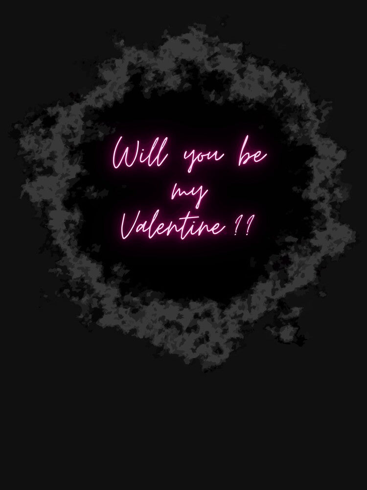 Will you be my valentine?? by ImaginationX T-Shirts, Hoodie, Sweatshirt | BlankRebels.com (Image 3)