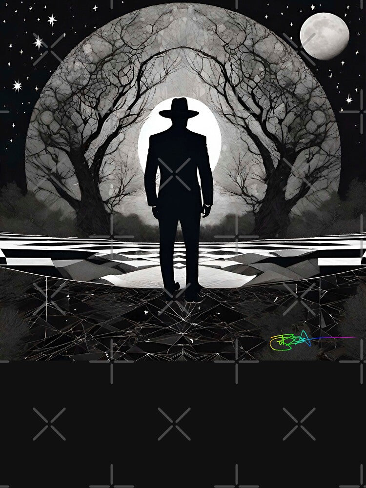 Haunted Dark Worlds  - Magical Odyssey 75 by AI Crypto Warlord T-Shirts, Hoodie, Sweatshirt | BlankRebels.com (Image 3)