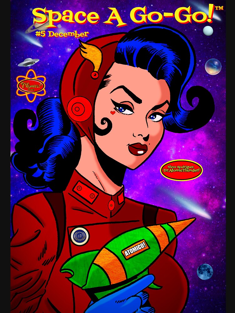SPACE A GO-GO™5 by DrAtomicThunder T-Shirts, Hoodie, Sweatshirt | BlankRebels.com (Image 3)